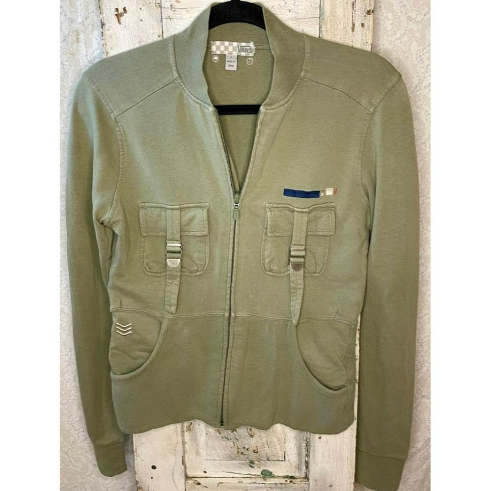 Vans Military Jacket | Front Pockets | Adorable On! Youth/Teen Small